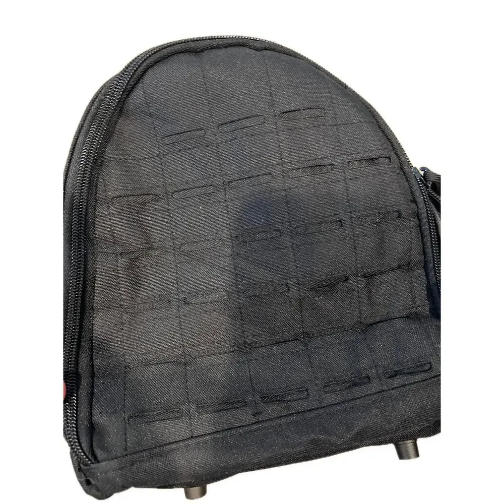 XL Tactical Canvas Black Duffel 22